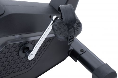 Cyclette Magnetica JK FITNESS JK 234 - Volano 8 Kg, 8 Livelli Resistenza, Display LCD, Compatibile Con Zwift, Sella E Manubrio Regolabili