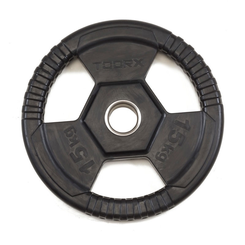 Disco Ghisa Gommata Tri Grip Toorx Diametro 50 mm main product photo