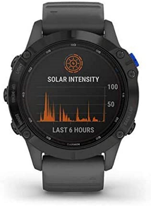 Cardiofrequenzimetro Garmin Fenix 6 PRO Solar Edition 47 mm Black Cardiofrequenzimetro Garmin Fenix 6 PRO Solar Edition 47 mm Black