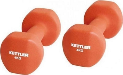 Coppia Manubri Neoprene 4 Kg Kettler Coppia Manubri Neoprene 4 Kg Kettler