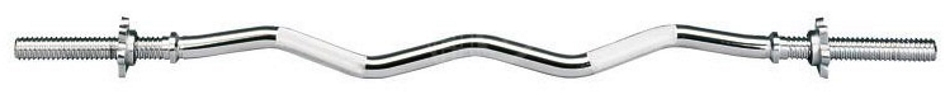 Bilanciere Curl Cromato Kettler 120 Cm Foro 30 mm Chiusura a Vite main product photo
