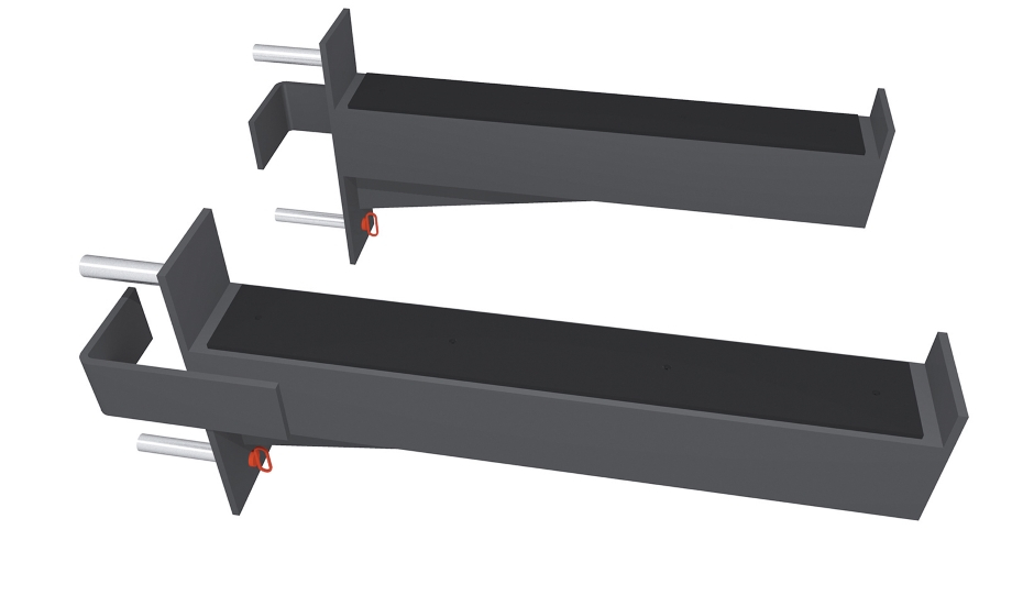 Accessorio Coppia Fermi di sicurezza Bilanciere per Spalliera Multifunzionale Toorx LDX 5000 main product photo