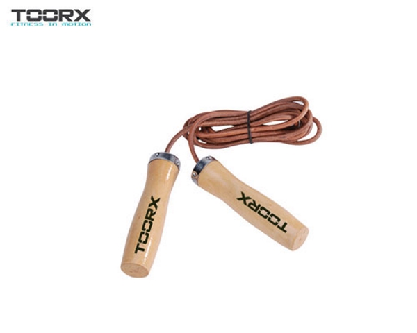 Corda Salto In Pelle con Manopole di Legno Toorx main product photo