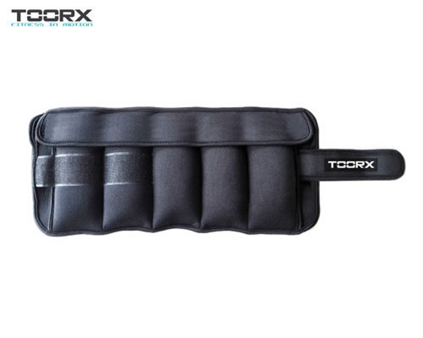 Coppia Cavigliere/Polsiere Appesantite con Pesi Estraibili 2,5 Kg Toorx main product photo