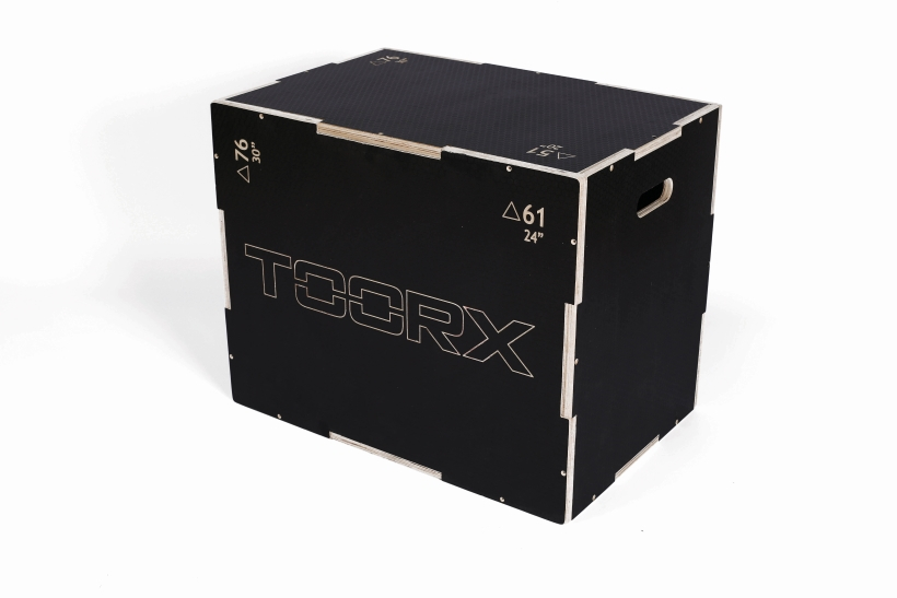 PLYO BOX 3 in 1 Toorx in Legno con finitura Honeycomb antiscivolo main product photo