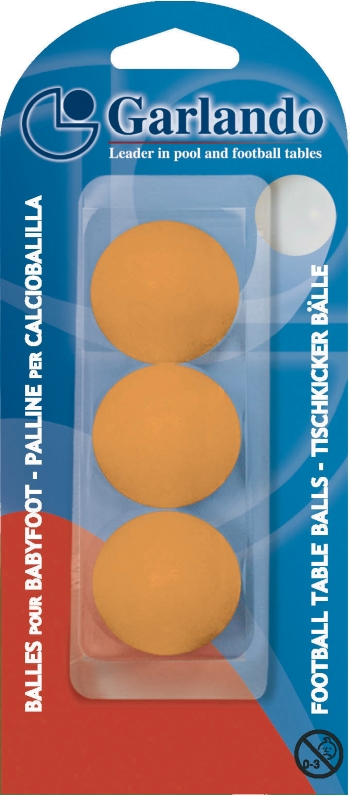 Blister di 3 Palline Arancio standard main product photo