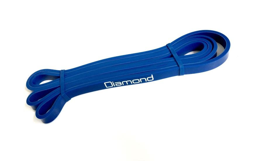 Power Band elastico Blu 13 mm ad Anello Diamond