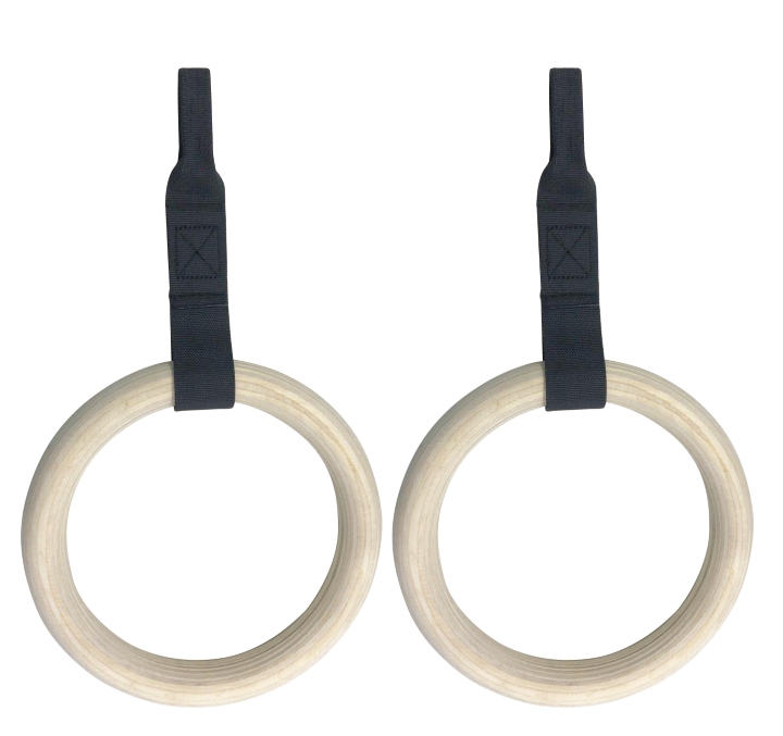Coppia Anelli da Ginnastica in Legno per FST Double Pro Toorx main product photo