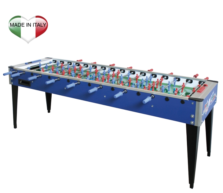 Calciobalilla Roberto Sport College 4 X 4 Blu Aste Rientranti main product photo