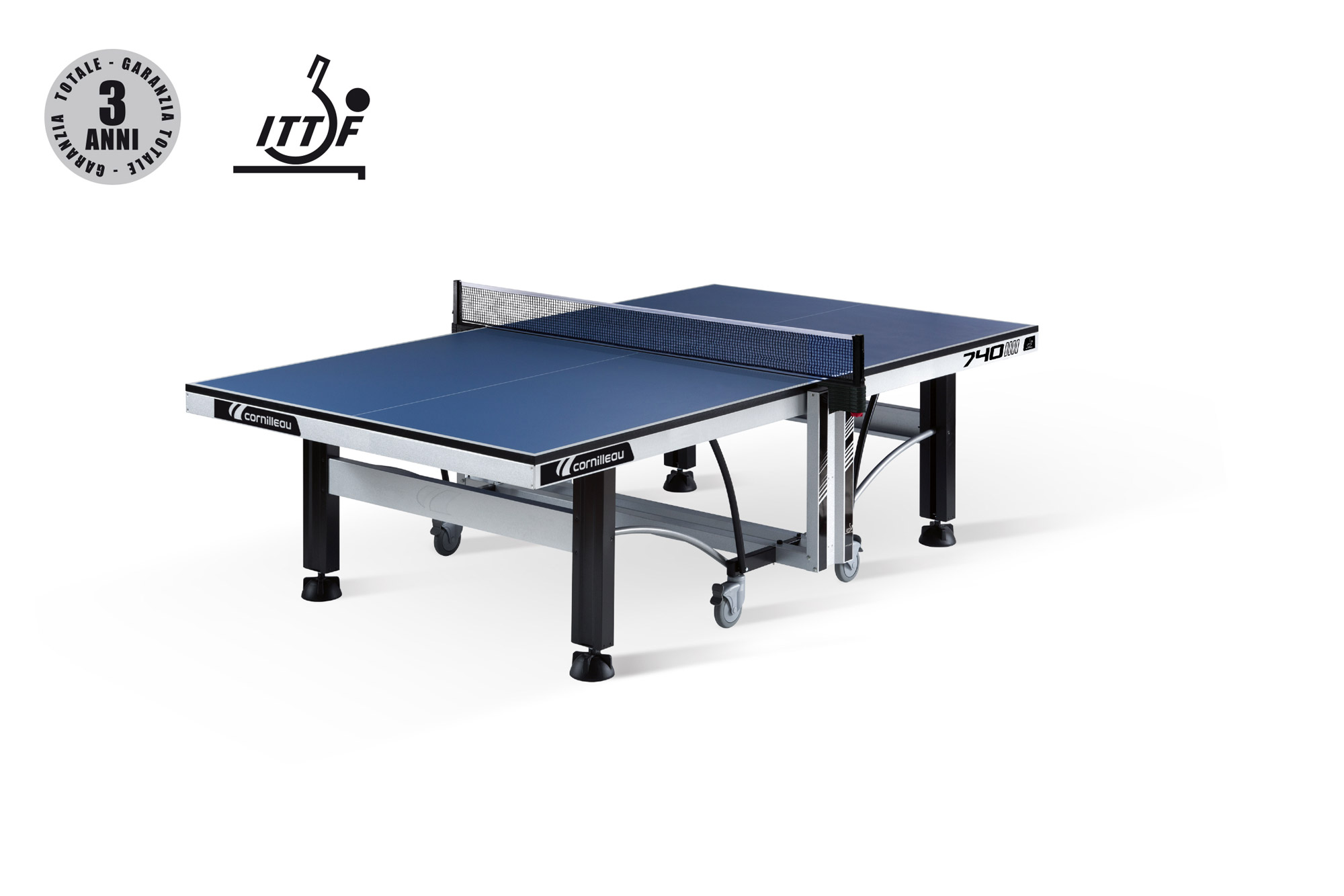 JOOLA Tour Competition Set Ping Pong - 2 Racchette ITTF E 18 Palline 3 Stelle, Custodia In EVA - Foto 6