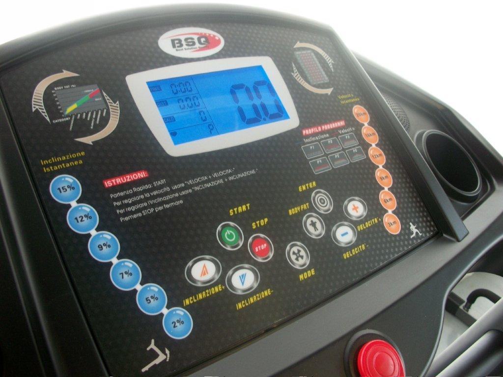 Tapis roulant TX-Fitness TX8000 HRC BSQ console