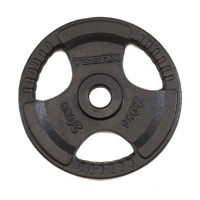 Disco Ghisa Nera Tri Grip Toorx Diametro 50 mm main product photo