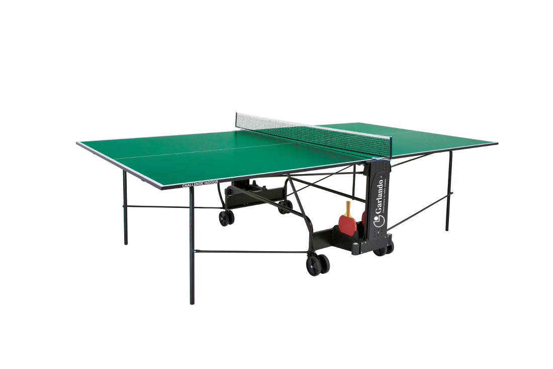 Ping Pong Garlando Challenge Indoor Verde - IMBALLO DI LEGNO INCLUSO main product photo