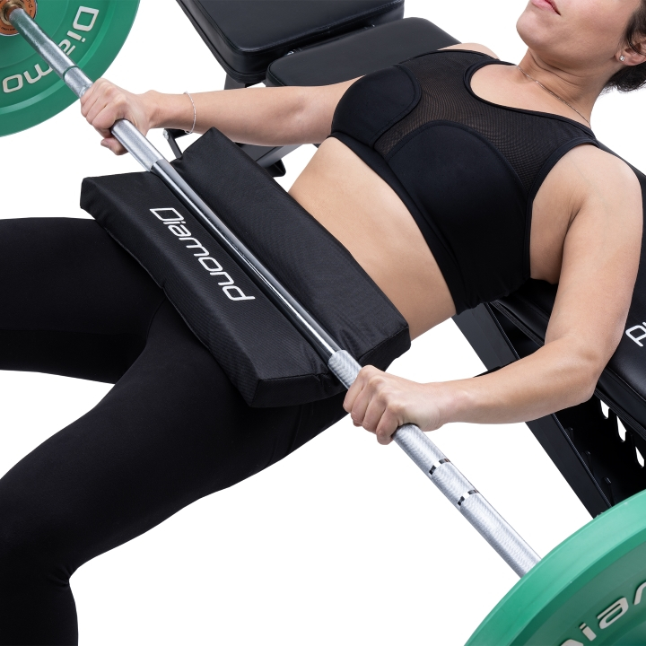 Cuscino per Hip Trust Diamond HT-MAT 8 Cuscino Ammortizzante DIamond per Hip Thrust con bilanciere