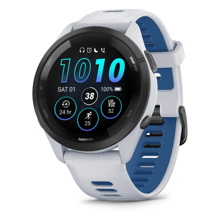 Garmin Forerunner 265 con Cassa Bianco Pietra