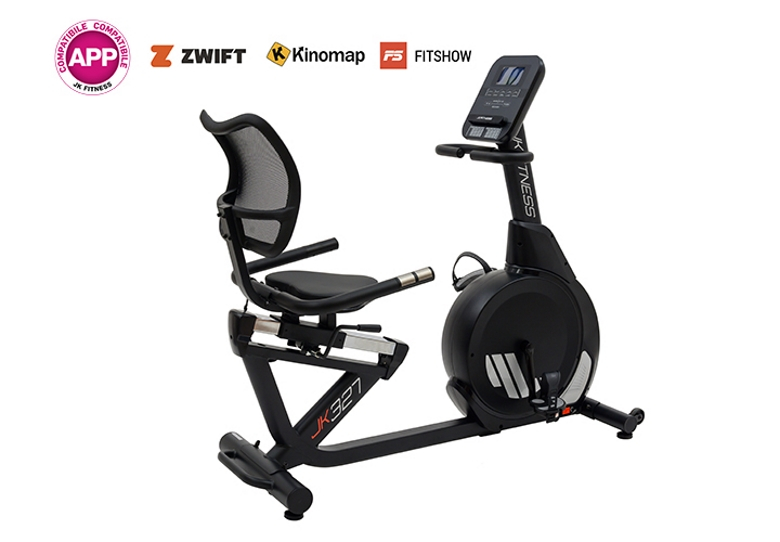 Cyclette Orizzontale Elettromagnetica JK Fitness 327 con App
