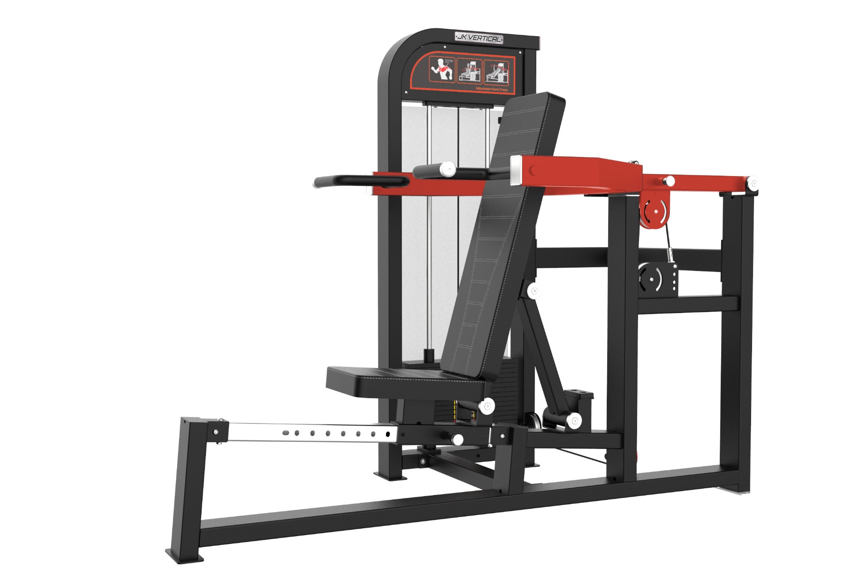 JK Fitness Vertical Line Combo Chest Press/ Shoulder Press main product photo
