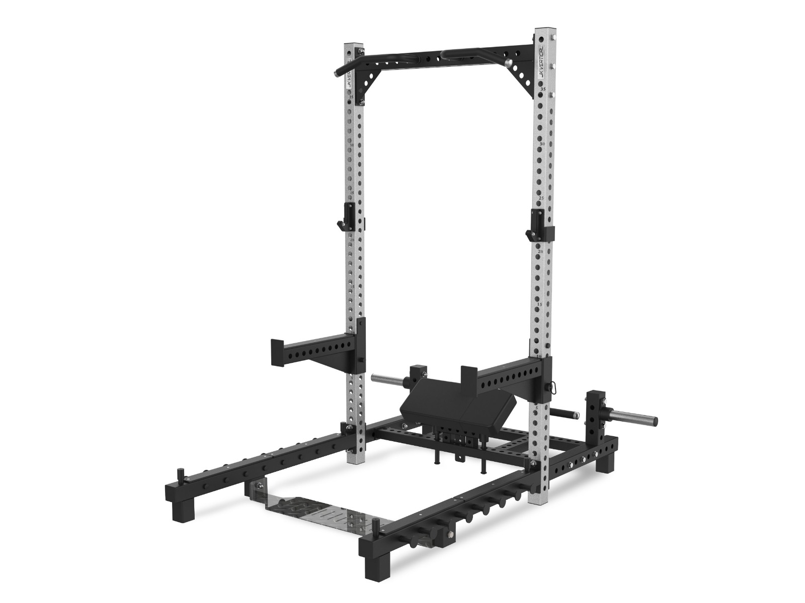 Half Rack con postazione Hip Thrust JKV67 JK Fitness Vertical Line main product photo