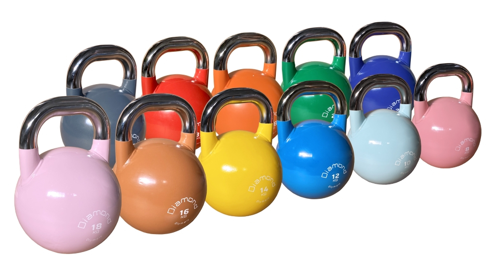 KettleBell Olimpionica in Acciaio Elite Competizione Diamond main product photo