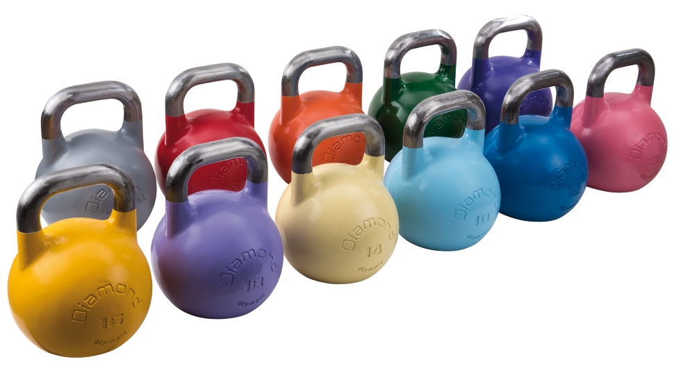 KettleBell Olimpionica in Acciaio Competizione Diamond main product photo