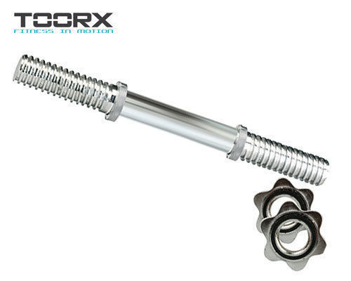 Manubrio Cromato Toorx 35 cm Foro 25 mm Chiusura a Vite main product photo