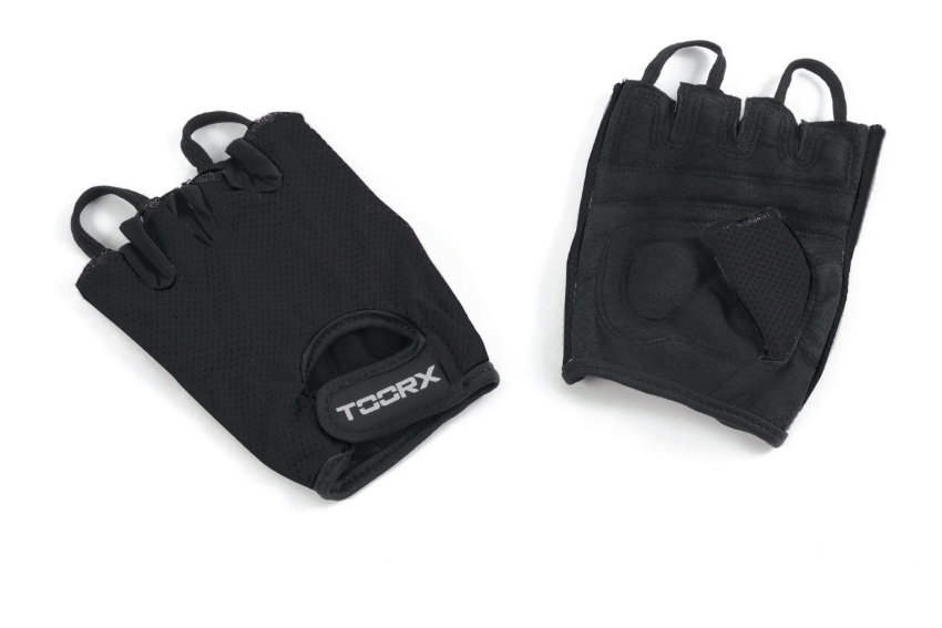 Guanti da Palestra in Pelle Scamosciata e MicroRete Toorx Taglia L main product photo