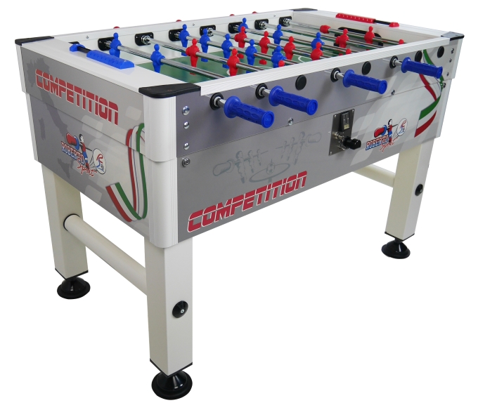 Calciobalilla Roberto Sport Competition - Piano Laminato con Gettoniera main product photo