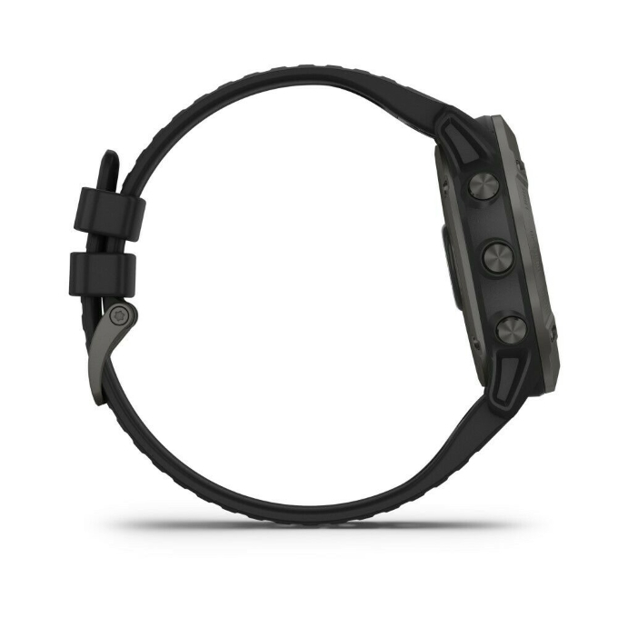 Custodia Protettiva In TPU Per Garmin Fenix 6X - Copertura Antiurto Nero Trasparente