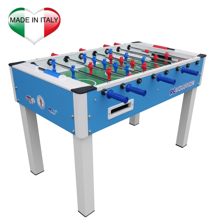 Calciobalilla Roberto Sport Training Revolution Aste Rientranti Omologato LICB main product photo