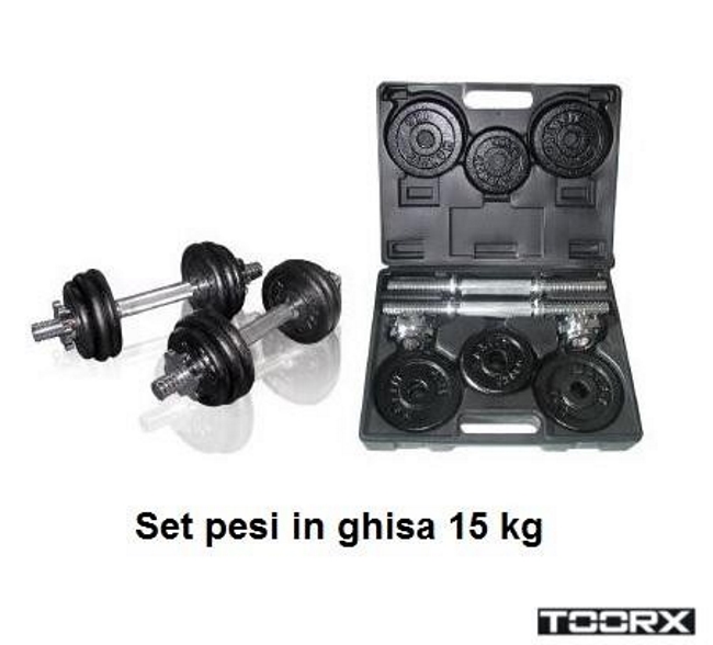Valigetta Porta Pesi Ghisa e Manubri 15 kg Toorx main product photo