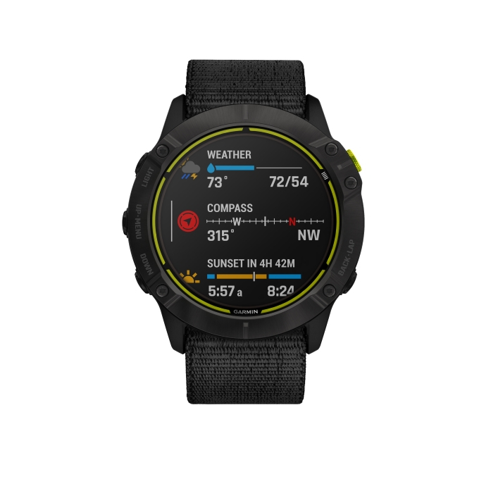 Cardiofrequenzimetro Garmin Enduro Carbon Grey DLC Titanium Solar